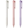 image:imageTombow FCF311X Permanent Ballpoint Pen Monograph Light 038mm Black Ink Smoky Color Base Assorted 3 PackSmoky