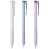 image:imageTombow FCF311X Permanent Ballpoint Pen Monograph Light 038mm Black Ink Smoky Color Base Assorted 3 PackSmoky White  Smoky Blue  Smoky Purple