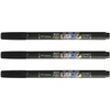 image:imageTombow Fudenosuke Brush Pen for Lettering Calligraphy Black Soft Tip GCD112  Pack of 3
