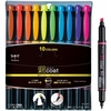 image:imageTombow Kay Coat DoubleSided Fluorescent Highlighter Pen  10 Color Set