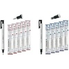 image:imageTombow Mono Zero PenStyle Eraser 2 Penerasers amp 20 Refills 23mm Round amp 25mm Rectangle tip