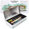 image:imageTombow URBANSET2 Urban Sketching Set Japan Edition Artist Pencils amp Instructions Brush Pens amp Waterbrush for Watercolors Metal Box