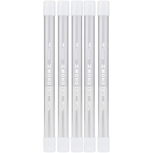 image:image5Packs Tombow Mono Zero Eraser Refill Round Tip 57307 5Packs