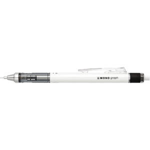 image:imageTombow  MONO Graph Neon Mechanical Pencil  Multifunction Mechanical Pencil with 07mm Lead  Body Colour Neon White  Pencils with Rubber Valid for All Types of Drawing Techniqueswhite