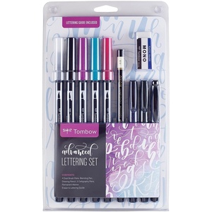 image:imageTombow 56190 Beginner Lettering Set Includes Essential Tools to Start Hand LetteringAdvanced Lettering Set