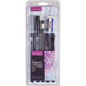 image:imageTombow 56190 Beginner Lettering Set Includes Essential Tools to Start Hand LetteringBeginner Lettering Set