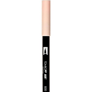 image:imageTombow 56598 Dual Brush Pen Art Marker 850  Light Apricot 1Pack Blendable Brush and Fine Tip Marker Flesh