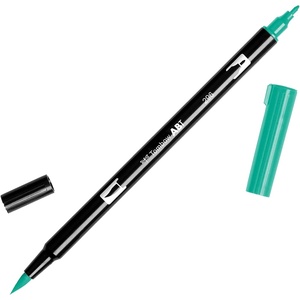 image:imageTombow 56618 Dual Brush Pen Art Marker 991  Light Ochre 1Pack Blendable Brush and Fine Tip MarkerGreen