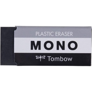 image:imageTombow 57329 MONO Black Eraser Medium Cleanly Removes Marks Without Damaging Paper