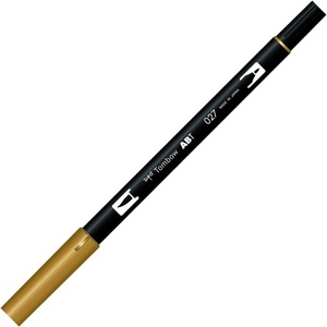 image:imageTombow ABT 990 Dual Brush Pen  Light Sand027 Dark Ochre