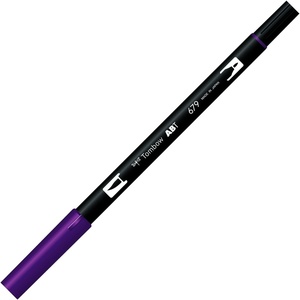 image:imageTombow ABT 990 Dual Brush Pen  Light Sand679 Dark Plum