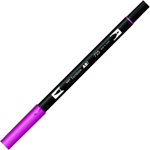 image:imageTombow ABT 990 Dual Brush Pen  Light Sand725 Rhodamine Red