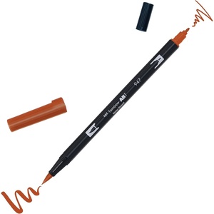image:imageTombow ABT 990 Dual Brush Pen  Light Sand947 Burnt Sienna