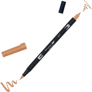 image:imageTombow ABT 990 Dual Brush Pen  Light SandBrown