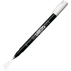 image:imageTombow Brush Pen Fudenosuke pastel for black paper white
