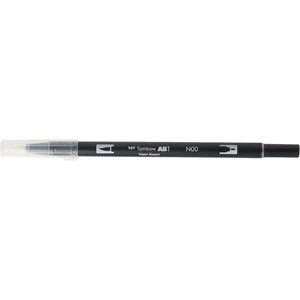 image:imageTombow Dual Brush Pen Art Markers Black N15 6PackColorless Blender