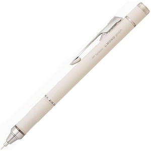 image:imageTombow Mechanical Pencil 05mm MONO Monograph Grip Soft Fit Grip for AntiFatigue Ivory DPA151Abeige  greige