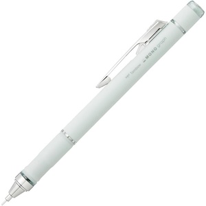 image:imageTombow Mechanical Pencil 05mm MONO Monograph Grip Soft Fit Grip for AntiFatigue Ivory DPA151Agraish blue