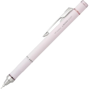 image:imageTombow Mechanical Pencil 05mm MONO Monograph Grip Soft Fit Grip for AntiFatigue Ivory DPA151Agraish purple