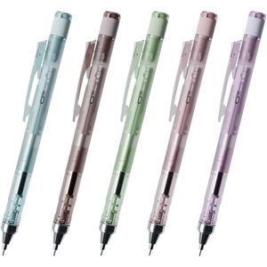 image:imageTombow Mechanical Pencil 05mm MONO Monograph Pastel Glass Color 5 Pieces Assorted DHA541XAZassorted