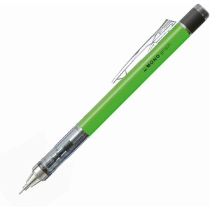 image:imageTombow Mechanical Pencil Monograph 05mm White DPA134ANeon Green