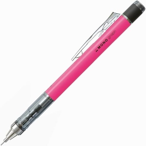 image:imageTombow Mechanical Pencil Monograph 05mm White DPA134ANeon Pink