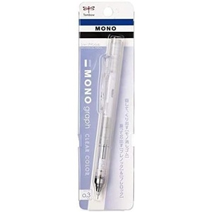 image:imageTombow Mechanical Pencil Monograph Clear Color 03mm Clear DPA139A
