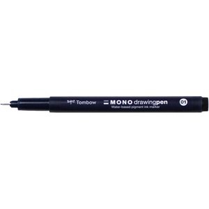 image:imageTombow Mono Drawing Pen 01 Tip Size 12Pack