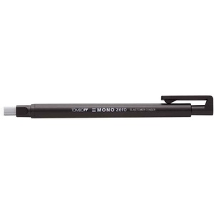 image:imageTombow Mono Zero  Precision Rubber Nachfuellbar Square Tip 25mm x 5mm Ohne Nachfllradierer BlackBlack