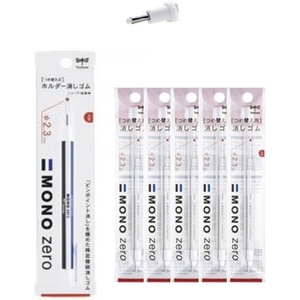 image:imageTombow Mono Zero Eraser Pen 1 Eraser Pen and 10 Refills 23mm Round Tip