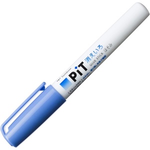 image:imageTombow Stick Glue Stick Disappearing Color Pit Soromi Fineness 03 inch 75 mm Pen Type that can be Applied to fine Details PTPCblue