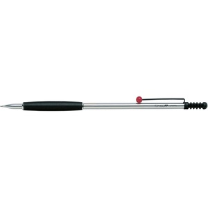 image:imageTombow Zoom 707 De Luxe Pencil  BlackChrome Barrel and Red Clip End