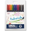 image:imageTombow Fudenosuke Brush Pen  Hard  10 Colors Set WSBH10C10 standard colors