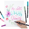 image:imageTombow DUAL BRUSH817 Marker Pen Double Tip Brush  Mauve Colour403Bright Blue
