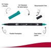 image:imageTombow Dual Brush Pen ABT No 452 ABT452373 Sea Blue