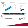 image:imageTombow Dual Brush Pen ABT No 452 ABT452476 Cyan