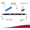 image:imageTombow Dual Brush Pen ABT No 452 ABT452493 Reflex Blue