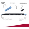 image:imageTombow Dual Brush Pen ABT No 452 ABT452533 Peacock Blue