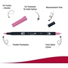 image:imageTombow Dual Brush Pen ABT No 452 ABT452703 Pink Rose