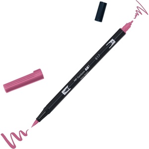 image:imageTombow DUAL BRUSH817 Marker Pen Double Tip Brush  Mauve ColourMauve