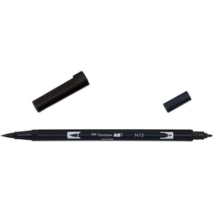 image:imageTombow Dual Brush Pen ABT No 452 ABT452N15  black Doppelpack