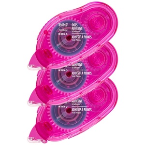 image:imageTombow 3 Count 18 Total Mono Dot Clear Adhesive Tape Refills  Acid Free Tape for Photos Scrapbooking Arts and Crafts  Bulk 6 Pack