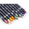 image:imageTombow Art Marker Collection Cottage 10 Piece Dual Brush Pen Set with Blending Palette Kit