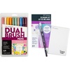 image:imageTombow Art Marker Collection Cottage 10 Piece Dual Brush Pen Set with Blending Palette Kit